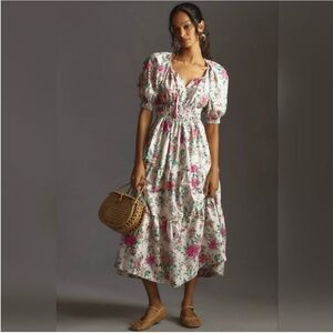 Anthropologie Somerset Midi Dress
